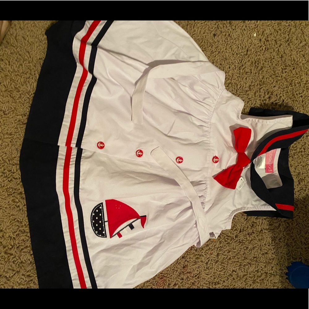 Good lad nautical girls dress
